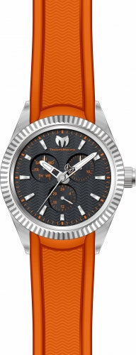 Technomarine Men's TM-719023 Sea Quartz 3 Hand Charcoal Dial Watch