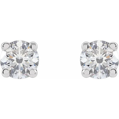 1/4 Carat Diamond Stud Earrings