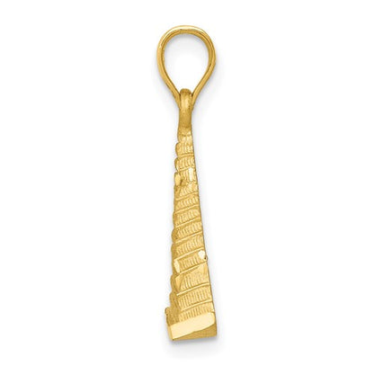 14KT Pyramid Charm