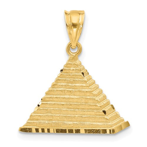 14KT Pyramid Charm