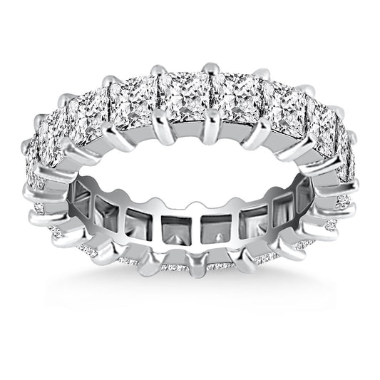 Common Prong Princess Cut Diamond Eternity Ring