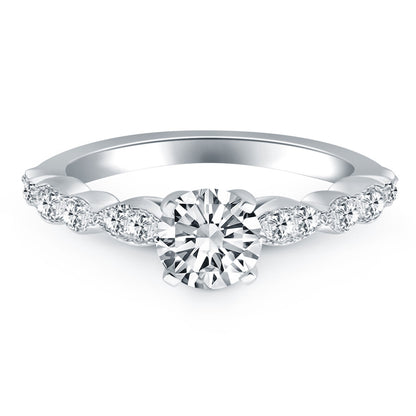 Fancy Shaped Diamond Engagement Ring