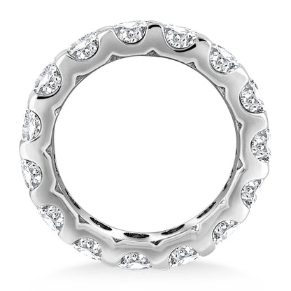 Round Diamond Studded Eternity Ring