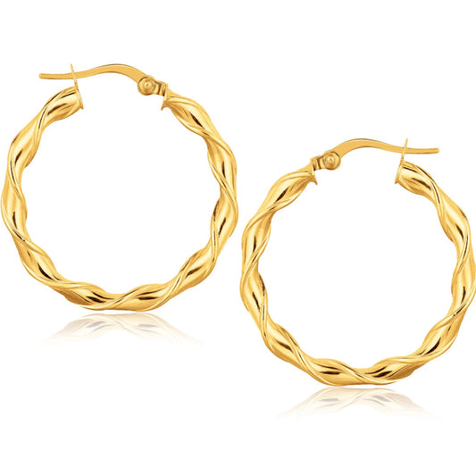 Hoop Earrings (1 1/8 inch)