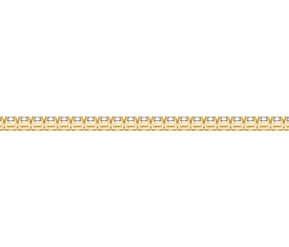 3 CTW 14KT Gold Round Diamond Tennis Bracelet