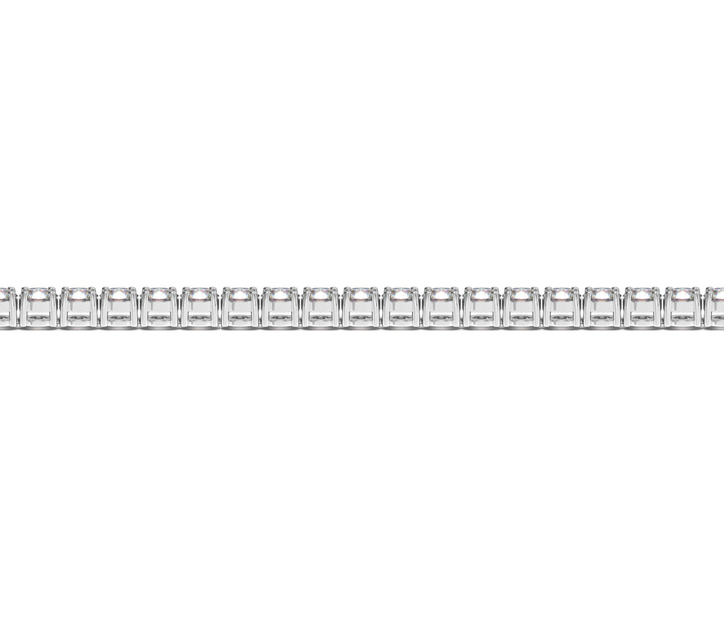 5 CTW 14KT Gold Round Diamond Tennis Bracelet