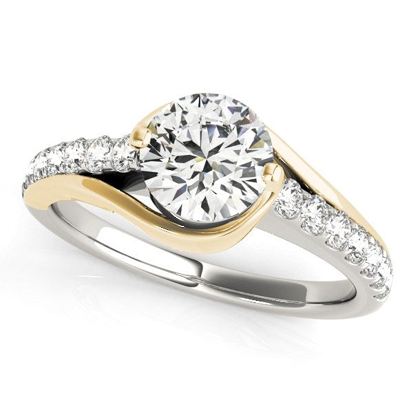 ld Split Shank Style Diamond Engagement Ring (1 1/4 cttw)