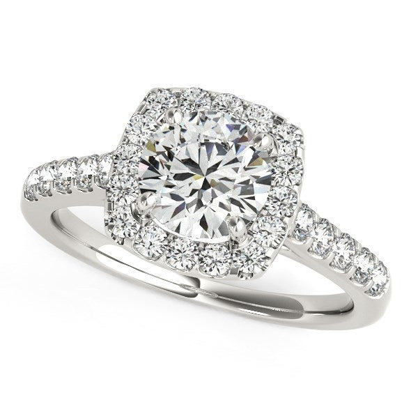lo Diamond Engagement Ring in 14k White Gold (1 1/2 cttw)