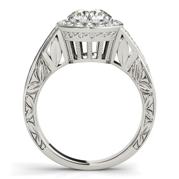 d Engagement Ring in 14k White Gold (1 5/8 cttw)