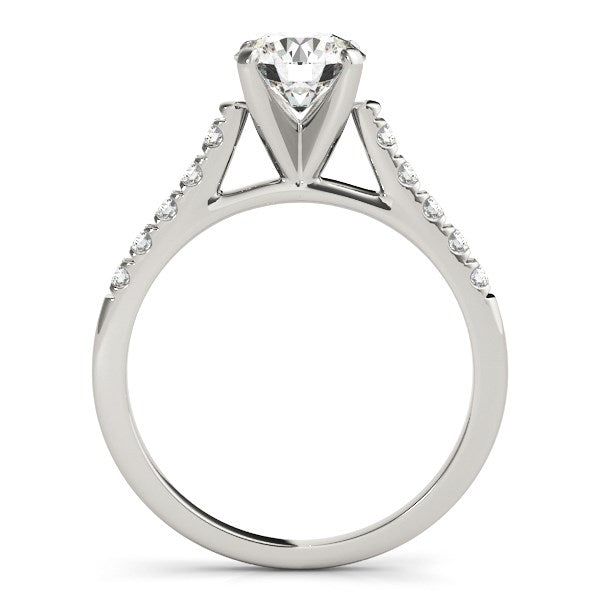 Cathedral Design Diamond Engagement Ring (1 1/8 cttw)