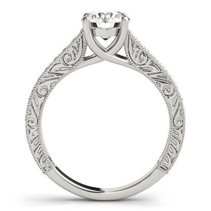Trellis Antique Style Diamond Engagement Ring (1 1/4 cttw)