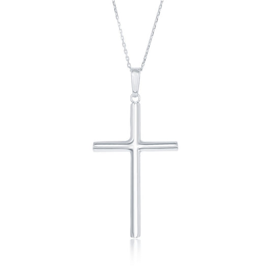 Sterling Silver Medium Cross Pendant