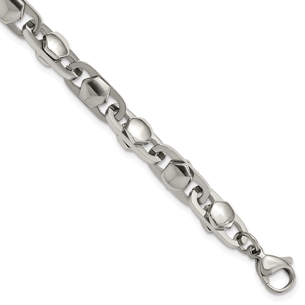 Stainless Steel Polished 6.50mm 8.25in Bracelet