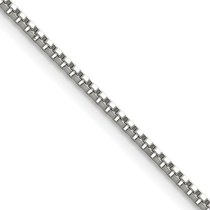 Stainless Steel Polished 1.5mm 24in Box Chain
