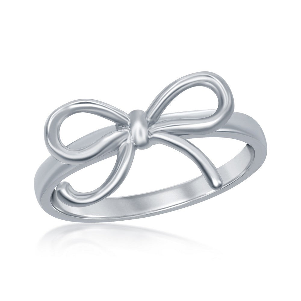 Sterling Silver Bow Ring