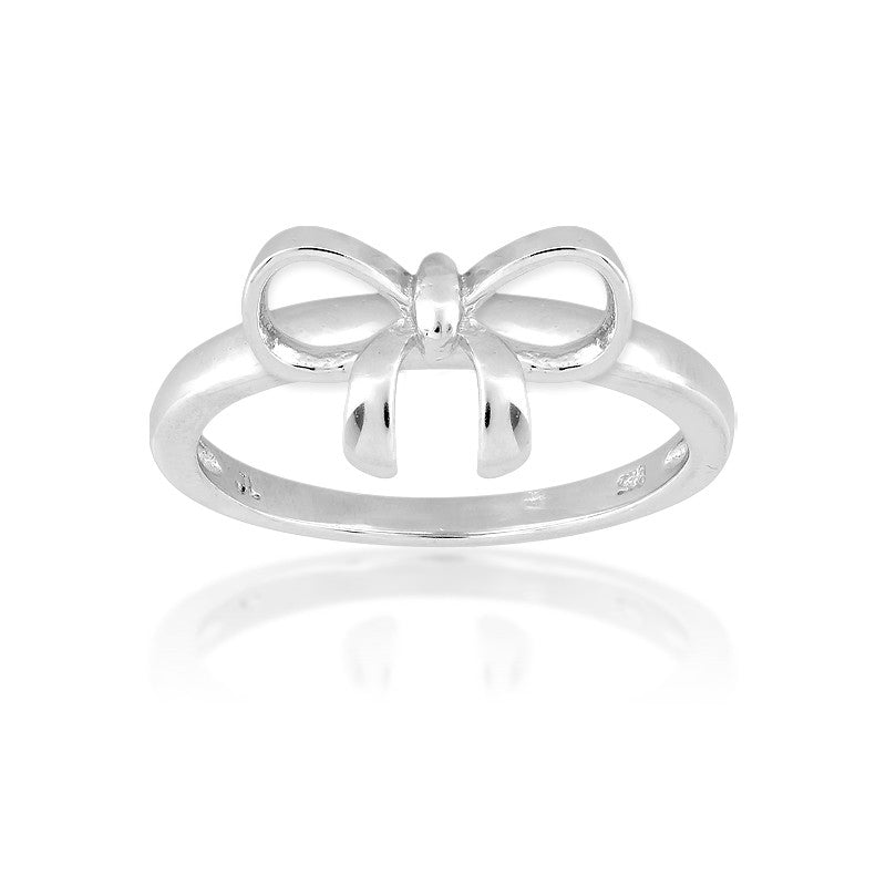 Sterling Silver Bow Ring