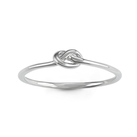 Sterling Silver Small Knot Ring
